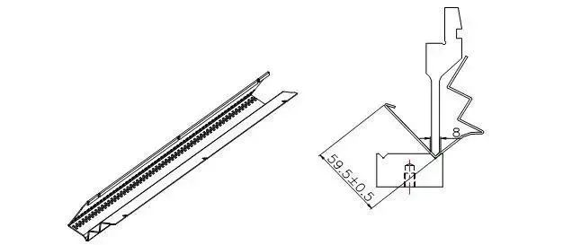 【钣金设计】超简单!一分钟学会折弯九折型材的图8